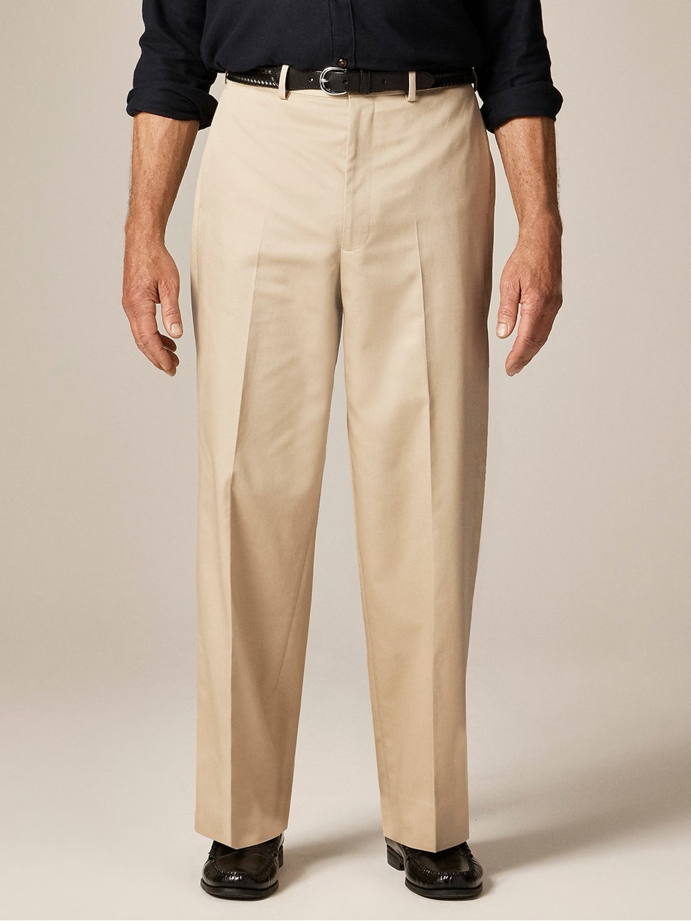 J. CREW Relaxed-fit trouser in Italian cotton chino in Light Khaki 36 $268 CL287